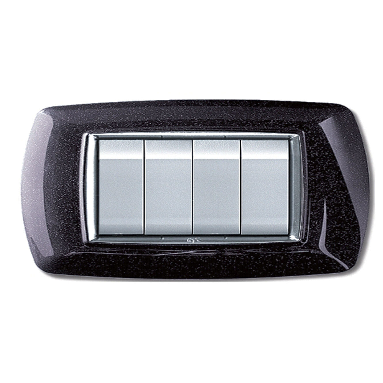 Placca MyLife Nero Glitter -NG Placca MyLife Nero Glitter -NG